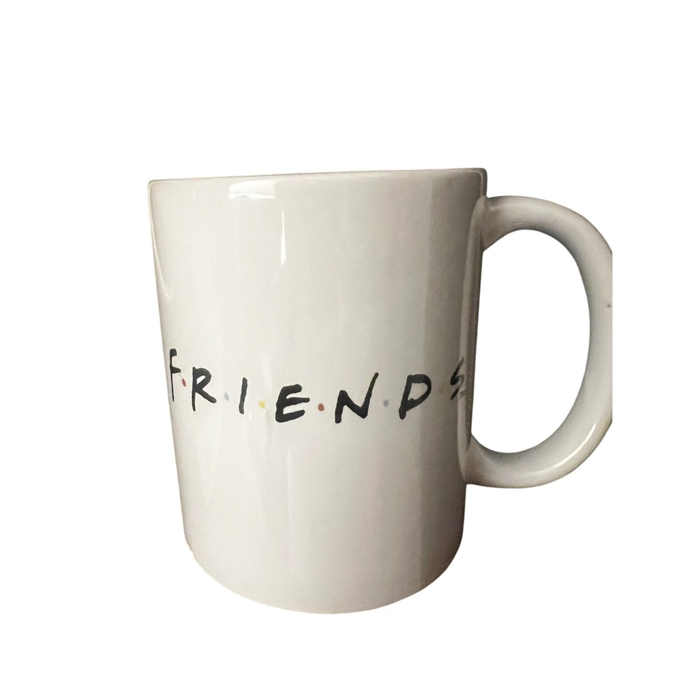 Friends TV Show Central Perk Logo White Ceramic Coffee Mug Tea Cup